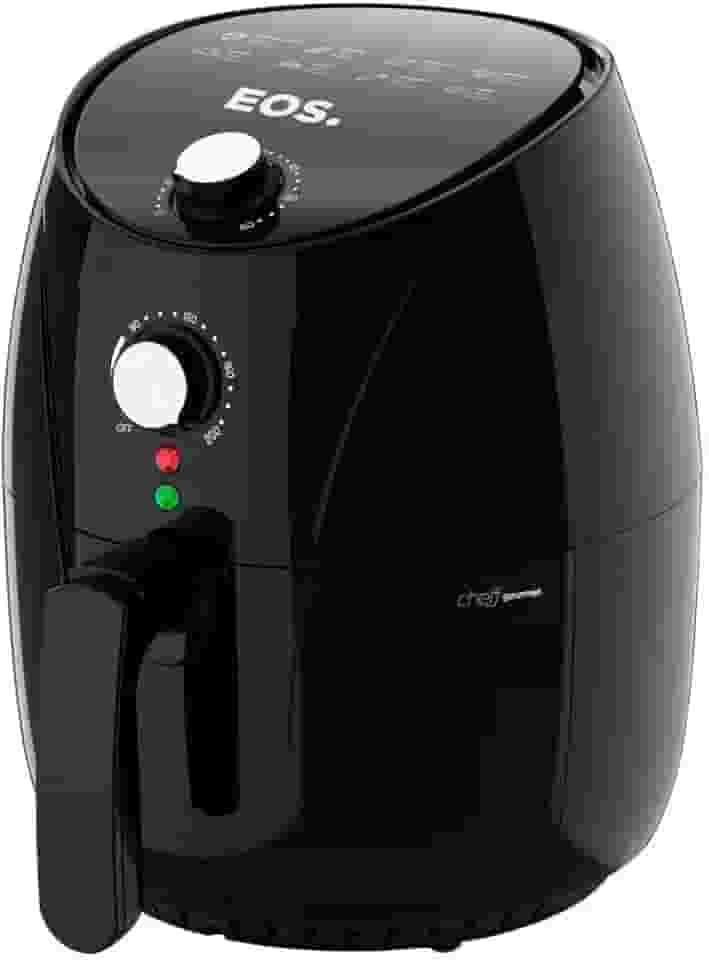 Fritadeira Sem Óleo Air fryer Eos Chef Gourmet 4 Litros Preto Eaf40p 110v