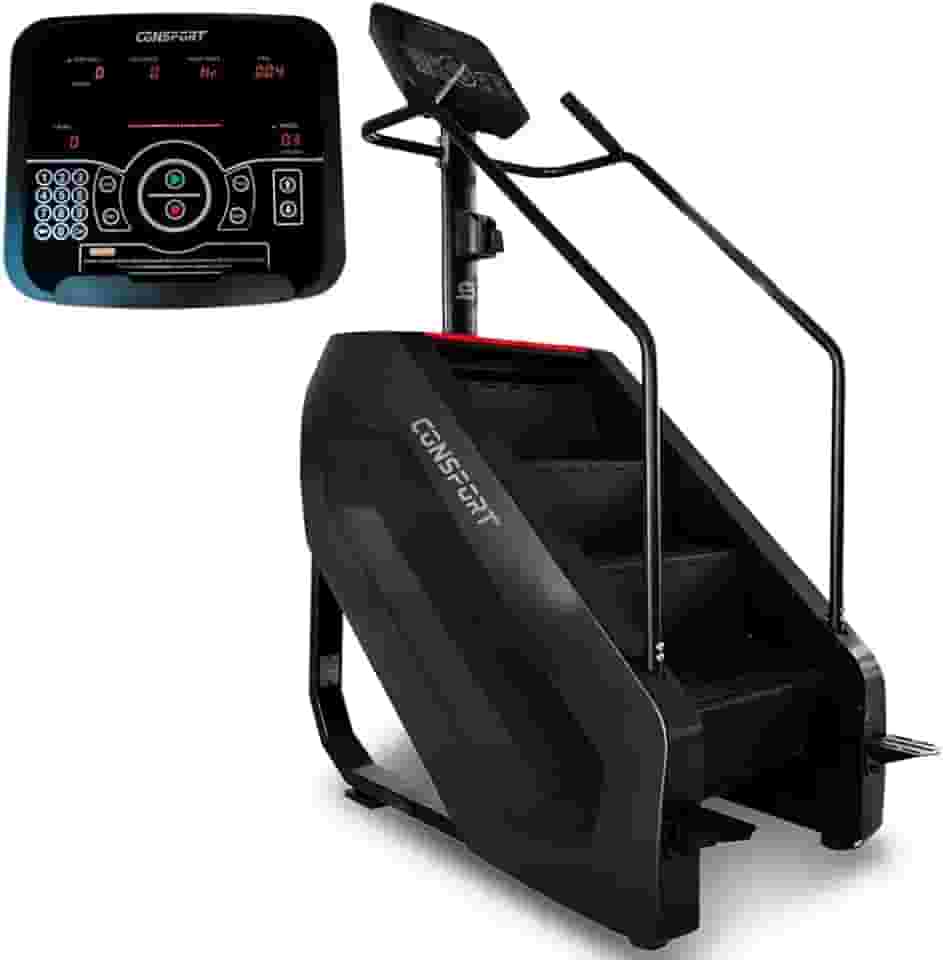 Simulador De Escada Profissional Academia Musculaçao Fortalecimento Fisico Treino Magnética Ajustável Consport