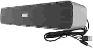 Caixa de Som Design Metálico Soundbar Potente Para Computador Notebook E TV USB Gamer Potencia Sonora Caixinha Subwoofer Efeito Estéreo Ideal Para Música, Games e Filmes - Linha Premium SellXPert