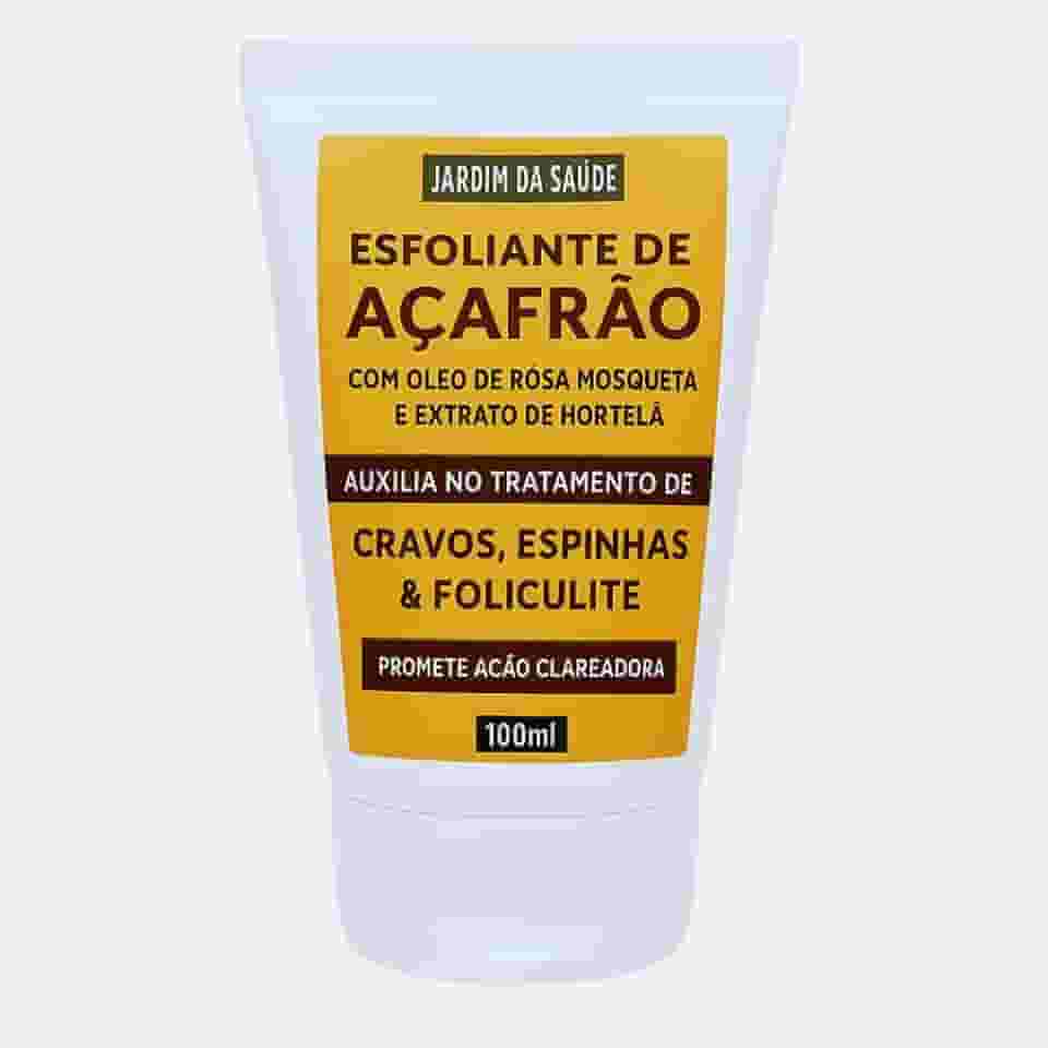 Creme Clareador de Açafrão - Com Rosa Mosqueta Foliculite, Clareamento, Trata Acne, Espinhas
