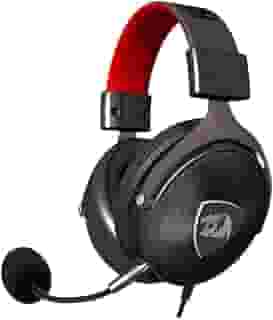 HEADSET GAMER REDRAGON ICON PRETO 7.1 H520