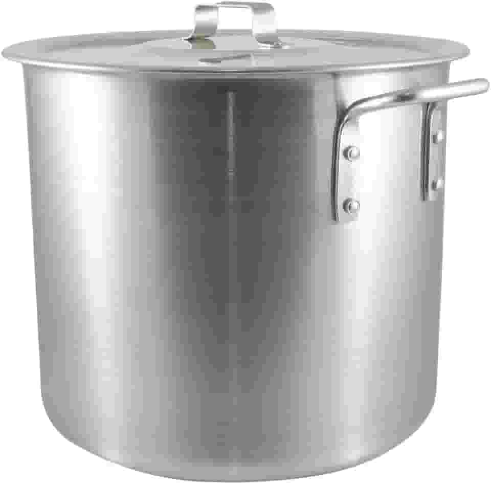 Caldeirão Panela Grande Industrial Restaurante Profissional Linha Hotel Alumínio Nº 28-15 litros