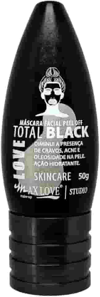 MÁSCARA FACIAL PEEL OFF TOTAL BLACK - MAX LOVE