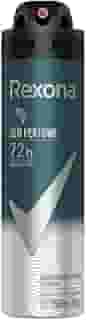 Desodorante Antitranspirante Aerosol Masculino Rexona Sem Perfume 72 horas 150ml (A embalagem pode variar)