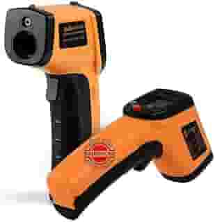 Termometro Calibrado com Certificado - Culinário a Laser Para Forno Freezer -50º A 400ºC Digital LCD