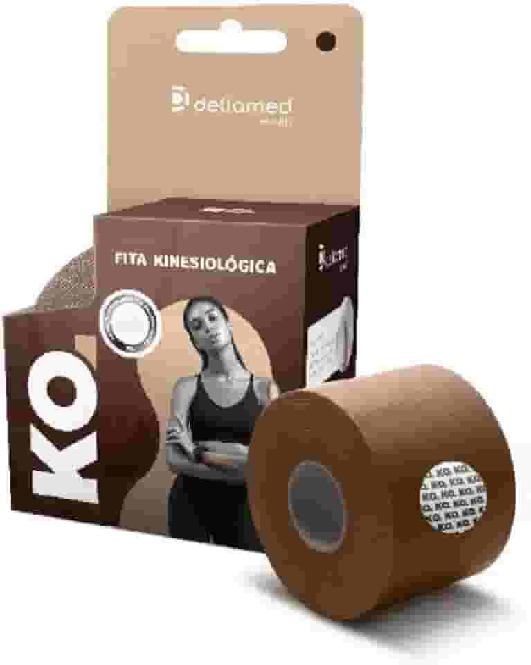 Bandagem Elástica Adesiva Kinesiológica Dellamed