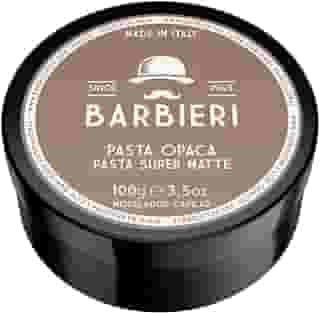 BARBIERI Pomada Super Matte 100g – Efeito Fosco Natural e Fixação Média para Penteados Masculinos