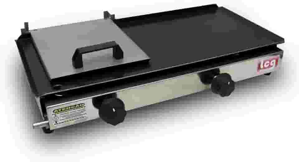 Chapa Sanduicheira Para Lanches Grill Dog com Prensa 30X60cm a gás Lcg