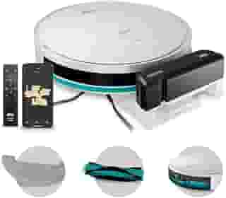 WAP Robô Aspirador de Pó ROBOT W1000 Mapeamento de Tempo Real GYRO, Base de Carregamento, Compatível com Alexa e Google