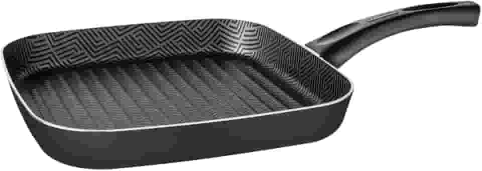 Bistequeira Tramontina Paris em Alumínio com Revestimento Interno em Antiaderente Starflon Max e Externo de Silicone Preto 28 cm 2,3 L