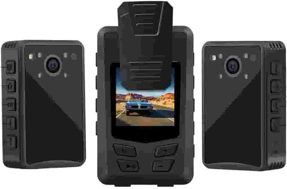 Mini Câmera Policia Bodycam Segurança Corpo Full Hd 1296p 4k A23 Externa Corpo Colete Esportiva Moto Ciclista Bike Airsoft Capacete