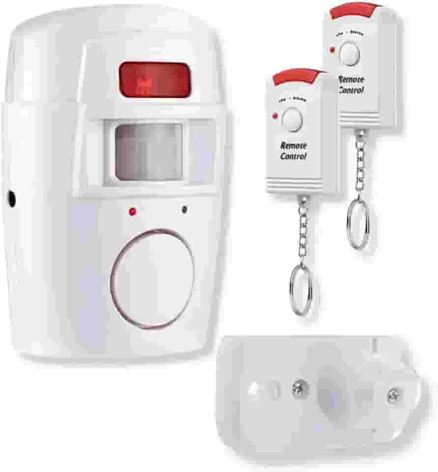 Alarme Residencial Sensor de Presença 10m Sirene 2 Controles