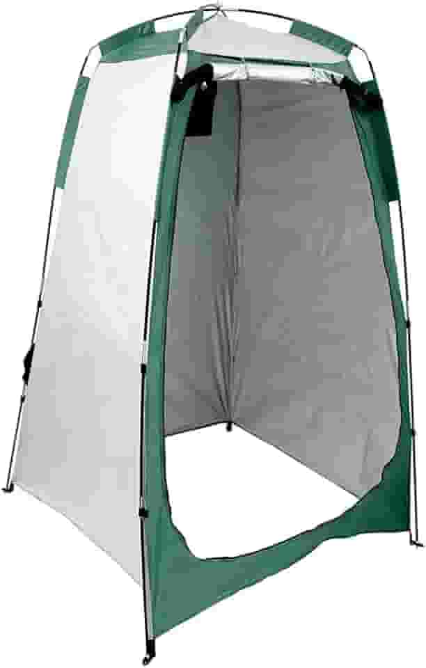 Barraca de chuveiro pop-up de privacidade, tenda de chuveiro externa de configuração rápida para acampamento, barraca de privacidade para vestiário, barraca de vaso sanitário portátil para acampamento