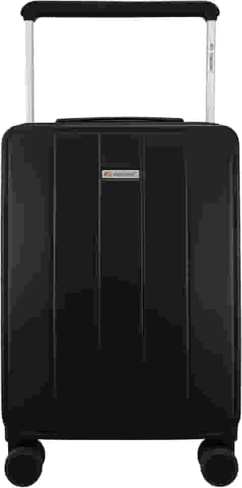 Mala de Bordo em Policarbonato 10kg com TSA Rodas Giratórias Gladiador Infinity V1 (Preto)