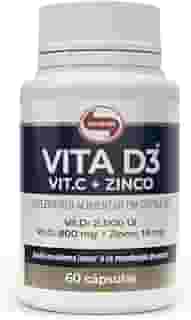 Vitafor - Vita D3 Vit.C + Zinco - 60 Cápsulas