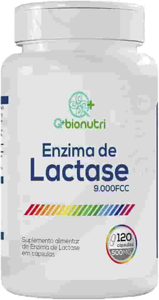 Enzima Lactase 9000 FCC Bionutri – 120 Cápsulas | Suplemento Premium para Intolerância à Lactose | Auxilia na Digestão de Leite e Derivados