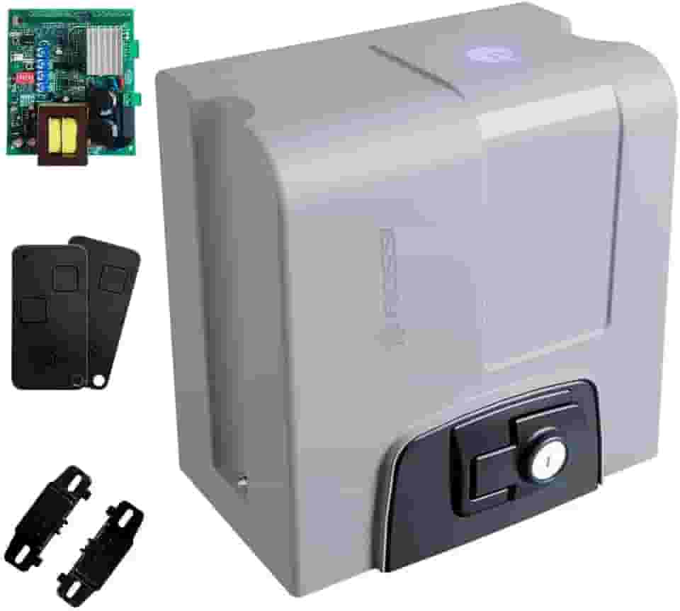 Motor Portão Rossi DZ4 NITRO bivolt para portões até 850Kg Semi-industrial Deslizante Automático de Correr Eletrônico Com Super Abertura Rápida