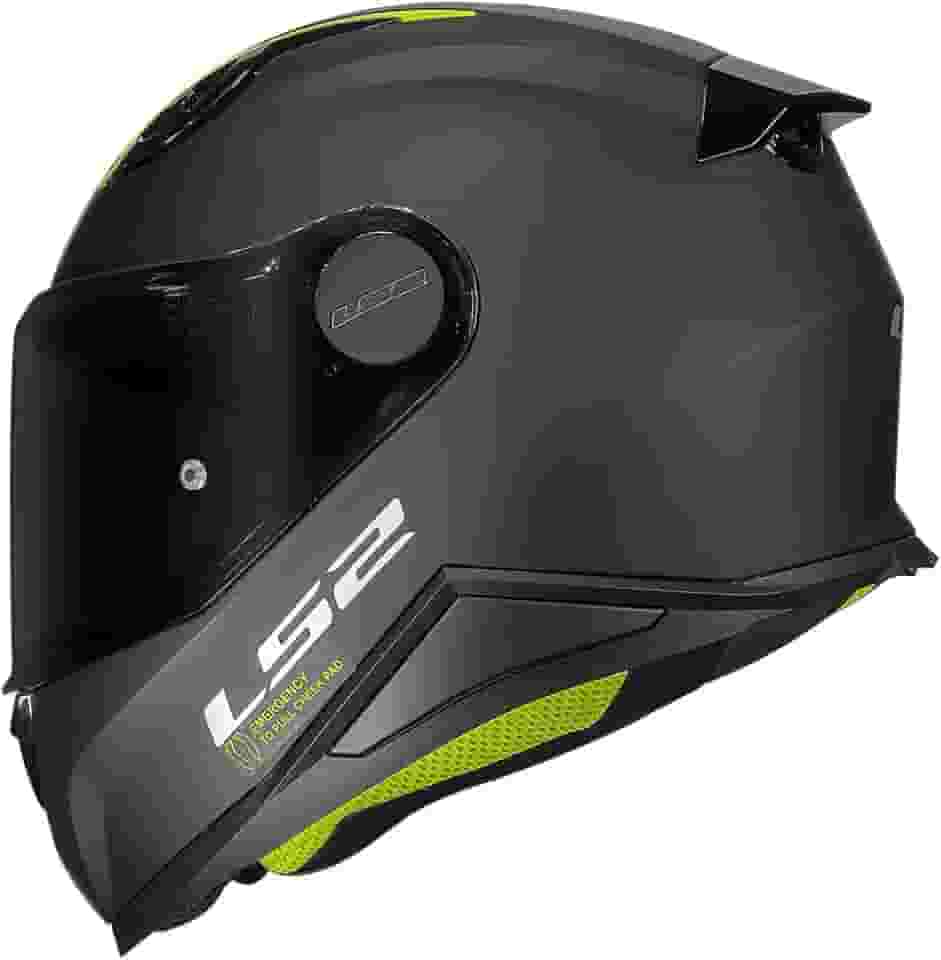 Capacete Ls2 Ff812 Kid Monocolor Preto Fosco Infantil 50/M