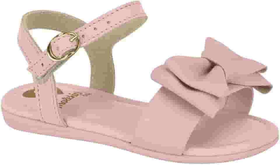 Sandália Molekinha Infantil Menina Laço 2114.275 - Rosa