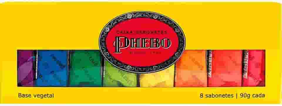 Kit Sabonete, PHEBO, Amarelo, 720g