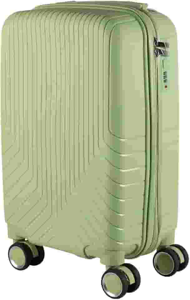 Mala de bordo em Polipropileno 4 rodas 360º - AeroMalas Sérvia (Verde)