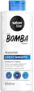Salon Line, Shampoo, SOS Bomba, Crescimento, Reparação e Força - Todos os Tipos de Cabelos, 500 ml