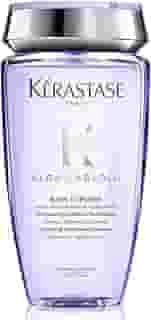 Kérastase Shampoo Blond Absolu Bain Lumière, Cabelos loiros, descoloridos, Hidratação, restauração, Ácido Hialurônico, Flor de Edelweiss, 250 ml