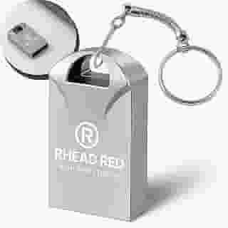 Mini Pen Drive Mini Chaveiro de Metal Rápido Ideal Para Armazenar Arquivos Fotos Musicas e Videos Metálico 64gb Resistente Ultra Rápido Cor Linha Premium (64, GB)