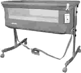 Berço Portátil Sleep 3 em 1 Moisés Co-bed Acopla na Cama - Cinza Kababy