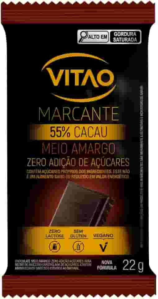 Chocolate Meio Amargo Zero Açúcar