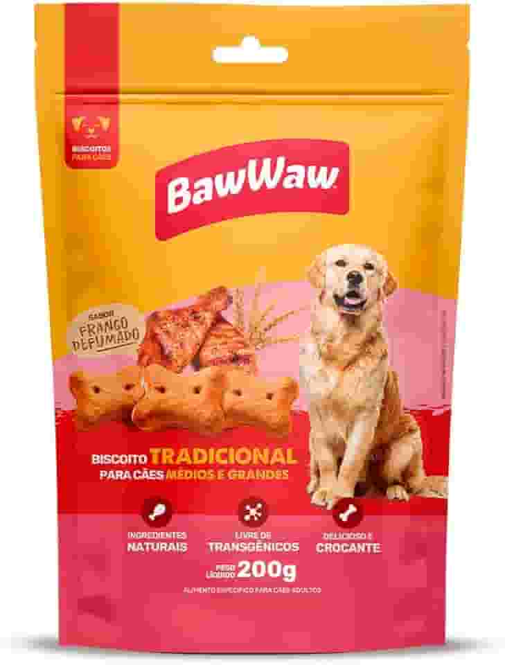 Biscoito Baw Waw para cães Tradicional 200g
