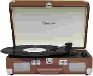 Vitrola Chrome Brown com Usb e Bluetooth, Bivolt