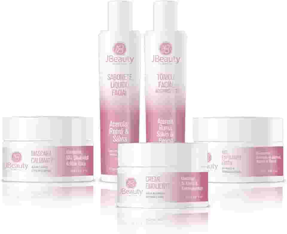 Kit Limpeza De Pele Profissional Profunda Jbeauty com 5 Itens