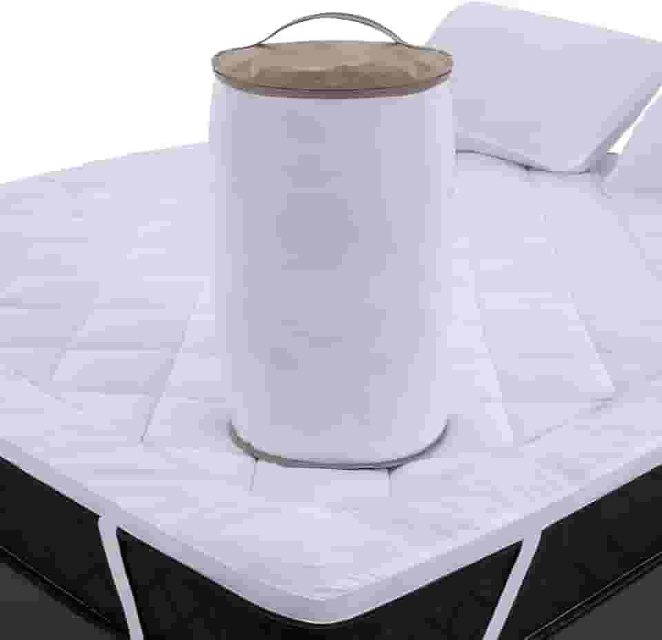 Pillow Top Solteiro Extra Macio Toque de Pluma em Fibra Siliconada 600g/m2 88x188cm BF Colchões