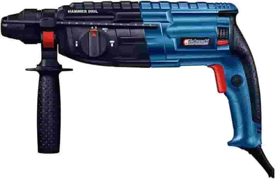 Martelete Rompedor Rotativo Furadeira Impacto 1200W Ponteira Talhadeira Maleta (110, Volts)