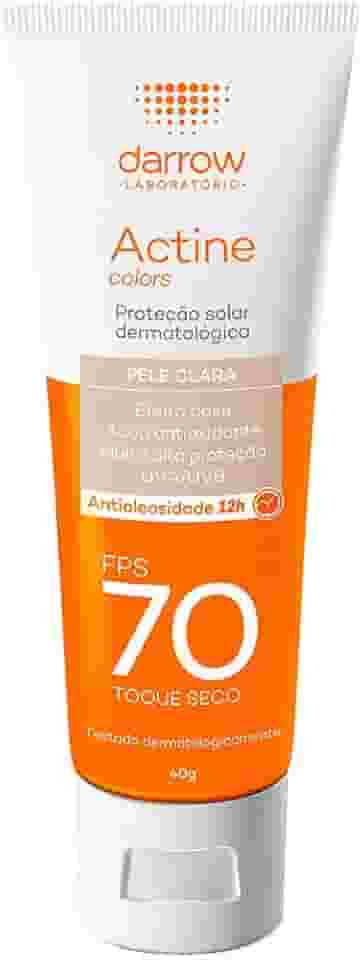 Darrow Actine Colors Fps 70 Pele Clara 40G