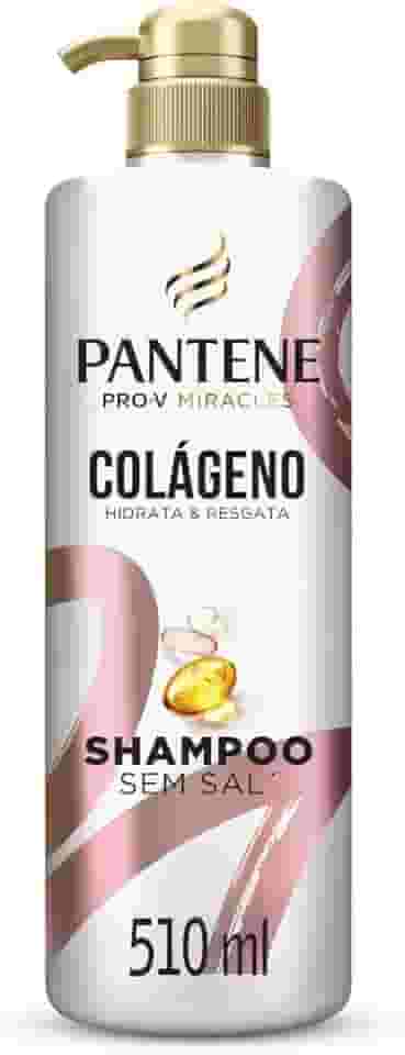 Shampoo Pantene Colágeno Hidrata e Resgata 510ml, Rosa