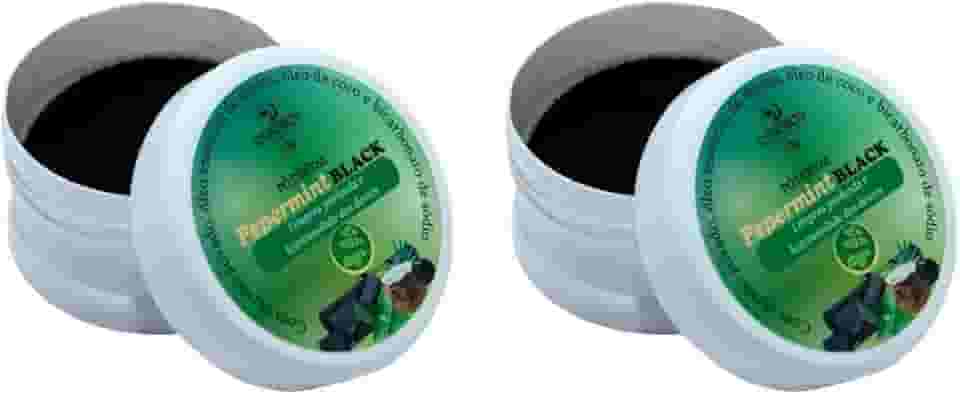 Kit 2 Pó Dental com Carvão Ativado Clareador de Dente Dokmos