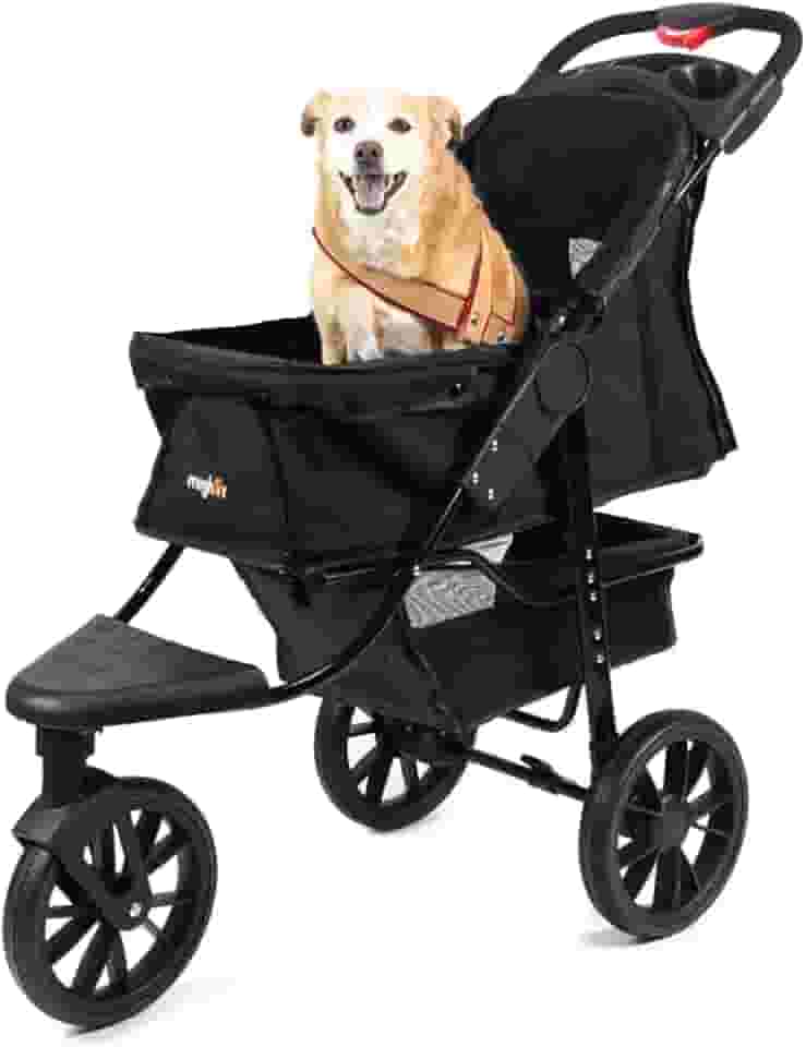 Carrinho de passeio para Pet, animal de estimação, cachorro, cão, gato de grande porte até 25 Kg