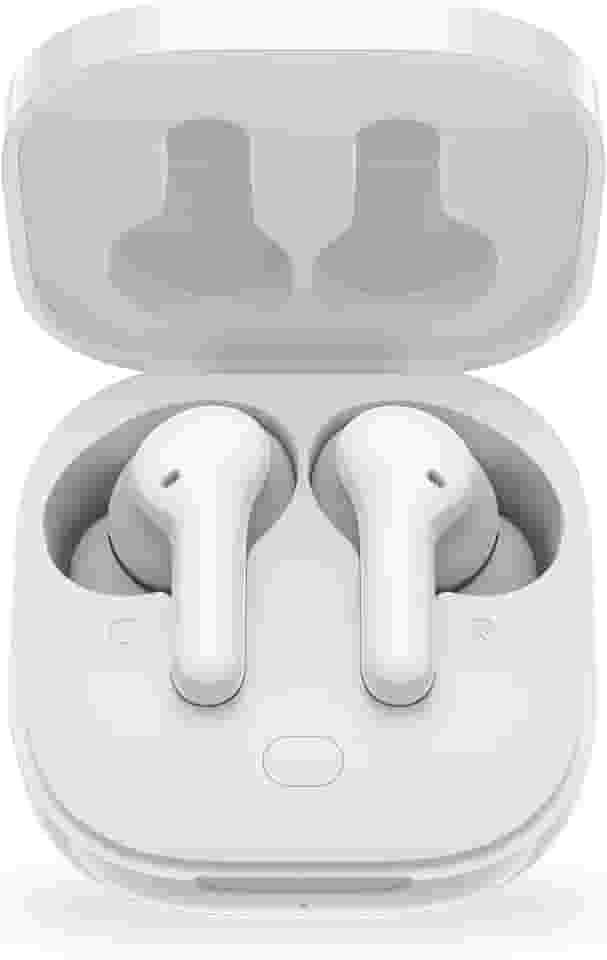 Qcy Fone De Ouvido Sem Fio T13 TWS Bluetooth 5.1 Com 4 Microfones Controle De Toque IPX5 À Prova d'Água 40 Horas De Tempo De Reprodução, Branco