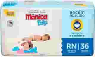 Fralda Turma da Mônica Baby Jumbo RN 36 Unidades