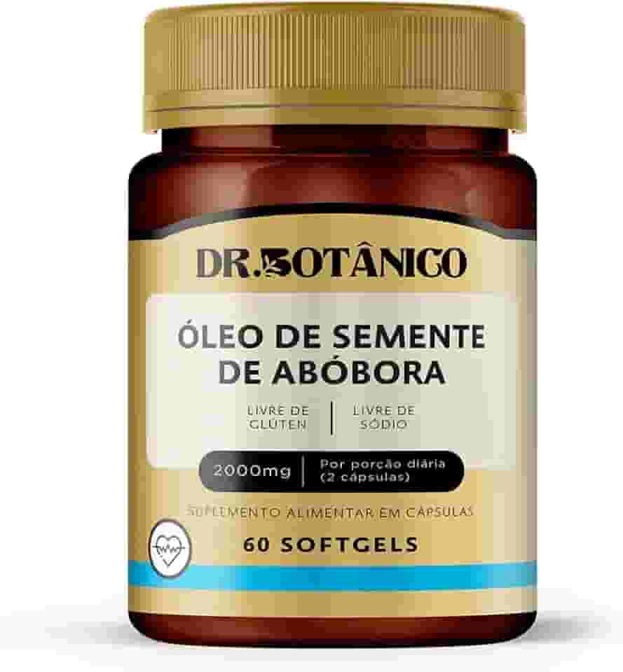 OLEO DE SEMENTE DE ABOBORA 2.000MG 60 SOFTGELS DR. BOTANICO