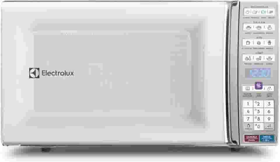 Micro-ondas Electrolux 34L Branco com Função Tira Odor e Manter Aquecido (MEO44) - 127V