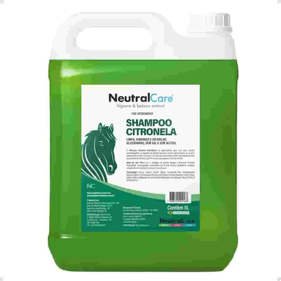 Shampoo Repelente Citronela 5L Cavalo Neutralcare