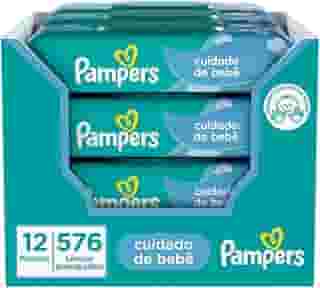 Pampers Cuidado de Bebê Lenços Umedecidos 576 un