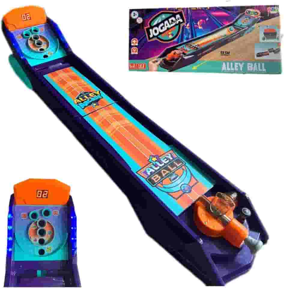 Brinquedo pista interativa Game Pinball Alley Ball BBR