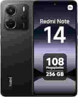 Smartphone Xiaomi Redmi Note 14 Midnight Black (Preto) 8GB RAM 256GB ROM