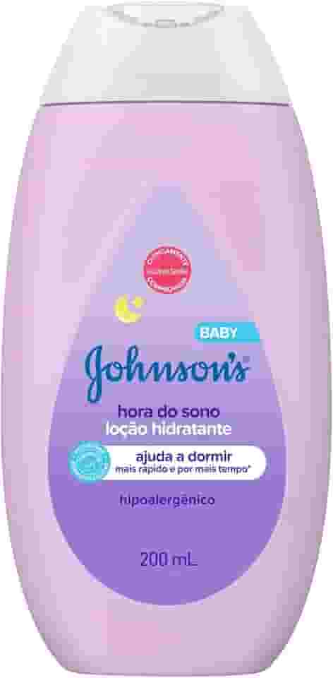 Loção Hidratante Relaxante Para Uso Diário Johnson's Baby Hora Do Sono, 200mL