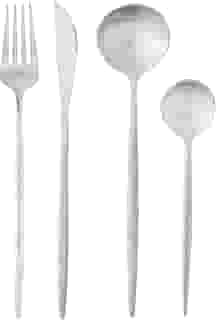 LYOR - Faqueiro 16 Peças de Aço Inox Ópera - Jogo de Talheres