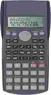 Calculadora Científica de Engenharia, 240 Funções, Display de Linha Dupla, Ideal Escola e Escritório (Preto)